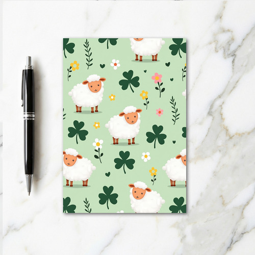 Sweet Sheep Meadow Spring Card