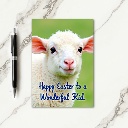 Sweet Sheep Springtime Card