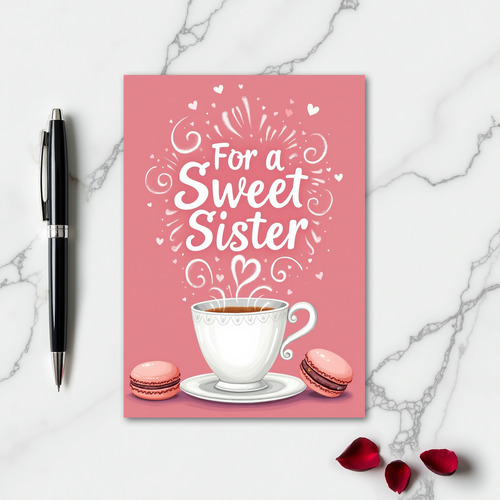 Sweet Sister Love Card
