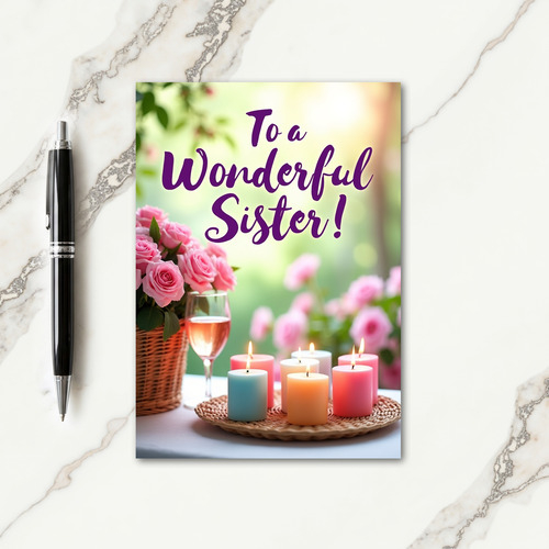 Sweet Sisters Day Card