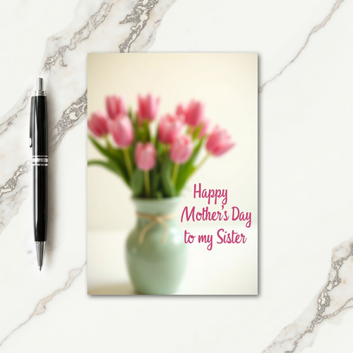 Sweet Sisters Mothers Day Card