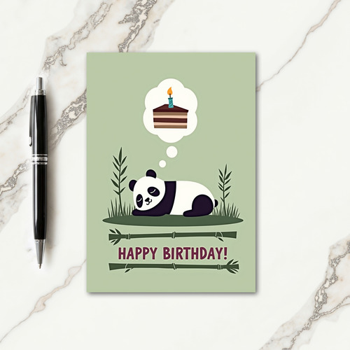 Sweet Slumber Birthday Card