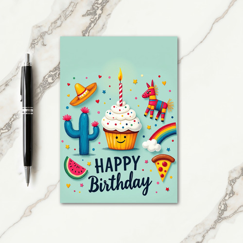 Sweet Smile Birthday Card