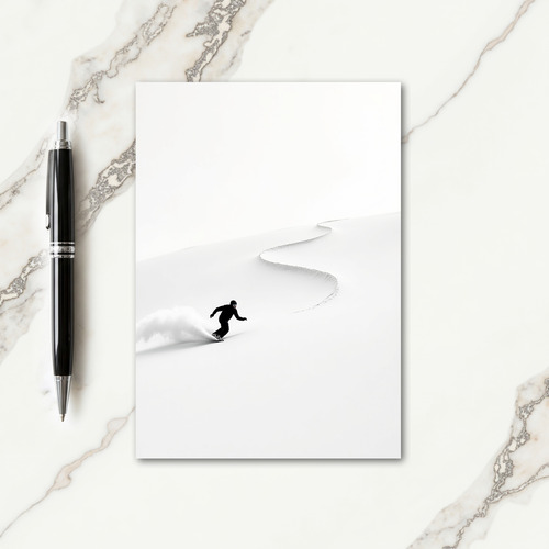 Sweet Snowboarder Birthday Card