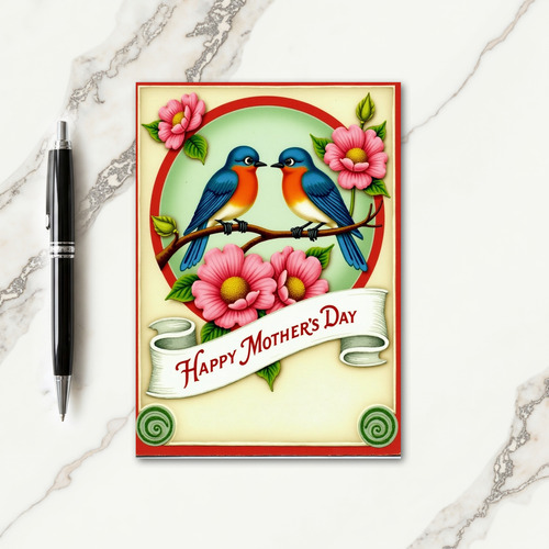 Sweet Songbird Mothers Day Card