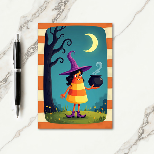 Sweet Sorceress Moon Card