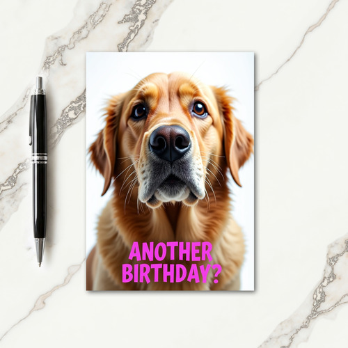 Sweet Soulful Dog Card