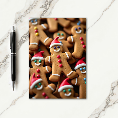 Sweet Spiced Figures Christmas Card
