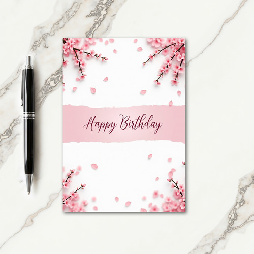 Sweet Spring Birthday Card