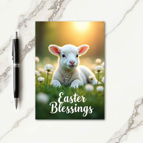 Sweet Spring Lamb Card