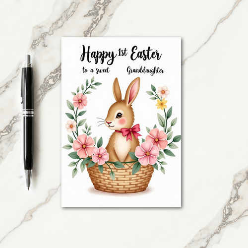 Sweet Springtime Bunny Card