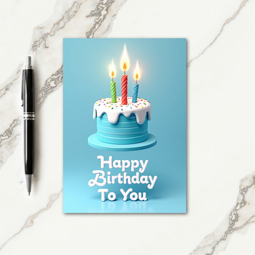 Sweet Sprinkles Cake Card