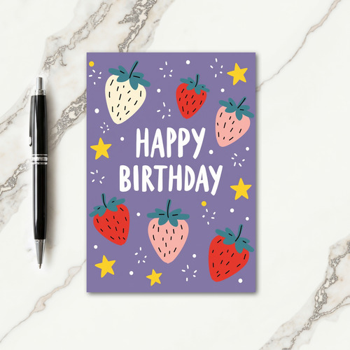 Sweet Star Birthday Card