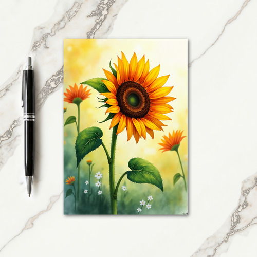 Sweet Summer Blossom Birthday Card