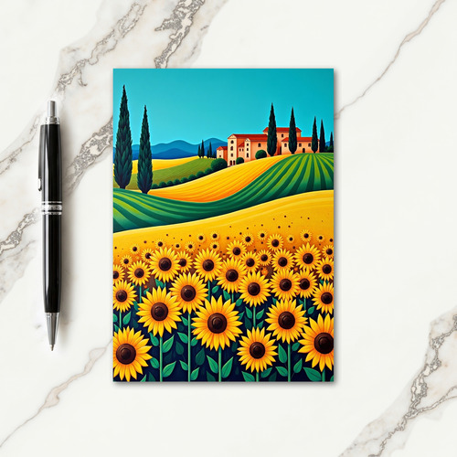 Sweet Sunflower Birthday Card