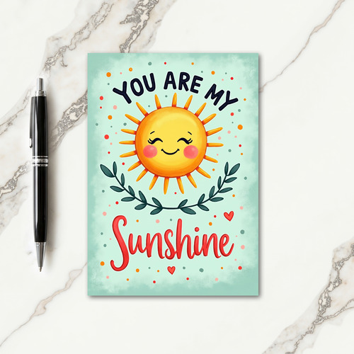 Sweet Sunshine Birthday Card