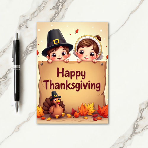 Sweet Thanksgiving Card thumbnail