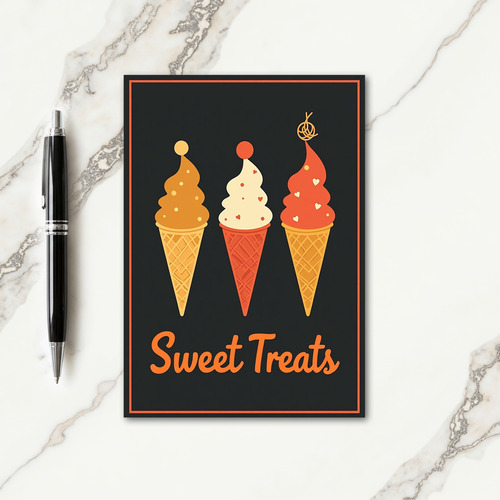 Sweet Treats For Halloween Card
