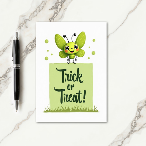 Sweet Trick Or Treat Card