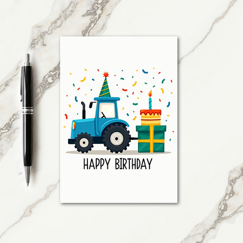 Sweet Truck Birthday Card