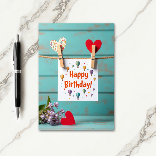 Sweet Twine Birthday Card