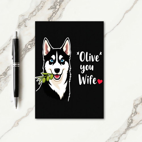 Sweet Wife Olive Branch Card
