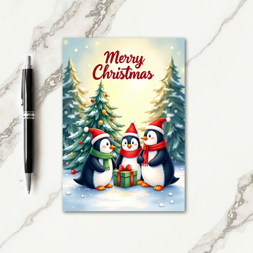 Sweet Winter Birds Card