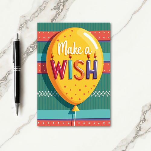 Sweet Wish Balloon Card