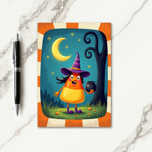 Sweet Witchs Night Card