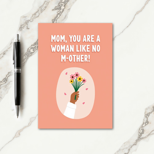 Sweet Woman Mothers Day Card