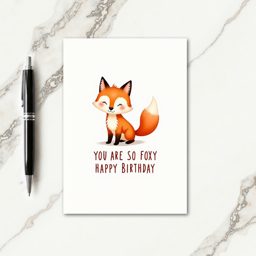 Sweet Woodland Animal Card