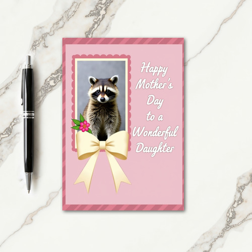 Sweet Woodland Animal Mothers Day Card