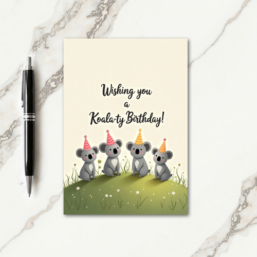 Sweet Woodland Friends Card