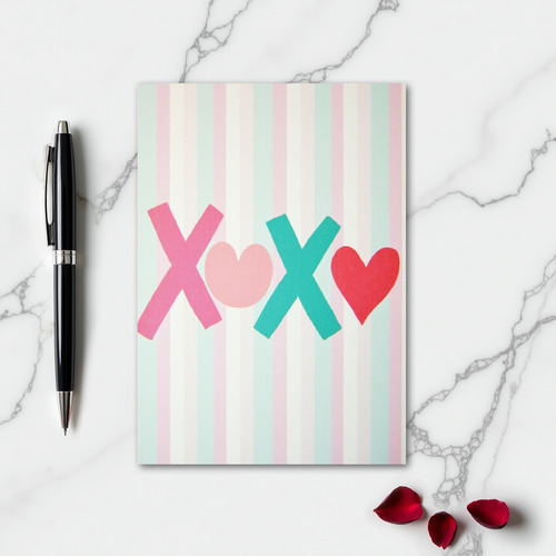 Sweet Xoxo Hearts Card