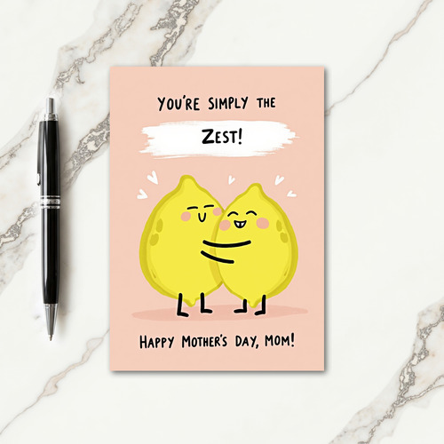 Sweet Zest Mothers Day Card