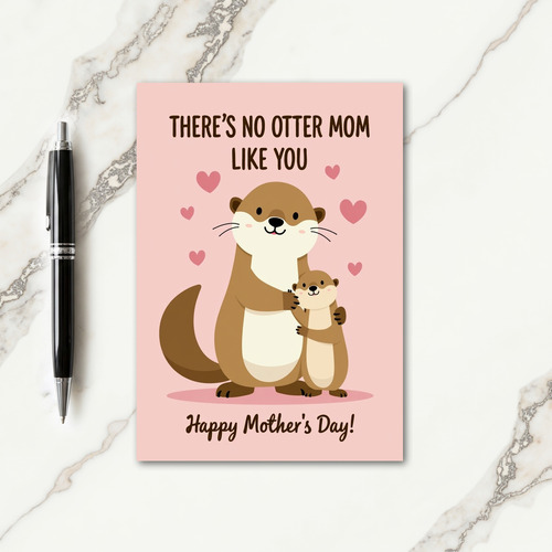 Sweetest Aquatic Mother Card