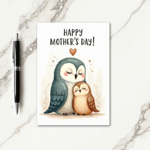 Sweetest Avian Mothers Day Card