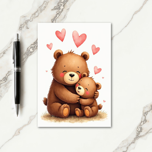 Sweetest Bear Hug Day Card