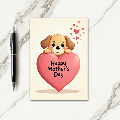 Sweetest Canine Mothers Day Card
