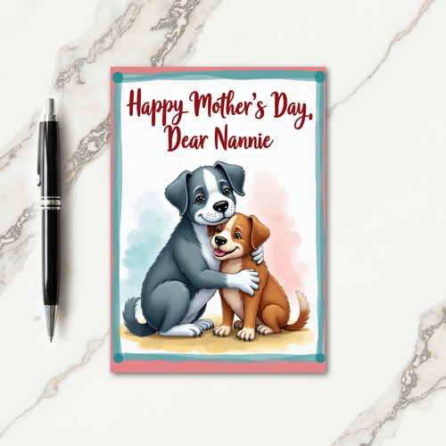 Sweetest Dog Mothers Day Card
