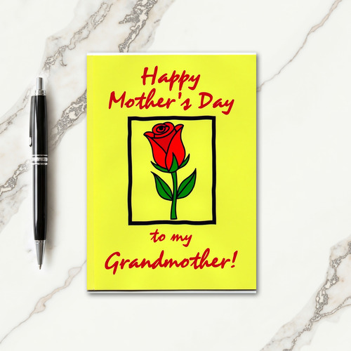 Sweetest Grandmothers Day Card