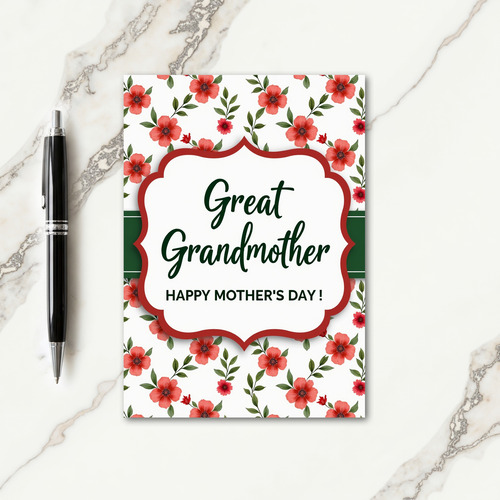 Sweetest Great Mothers Day Card