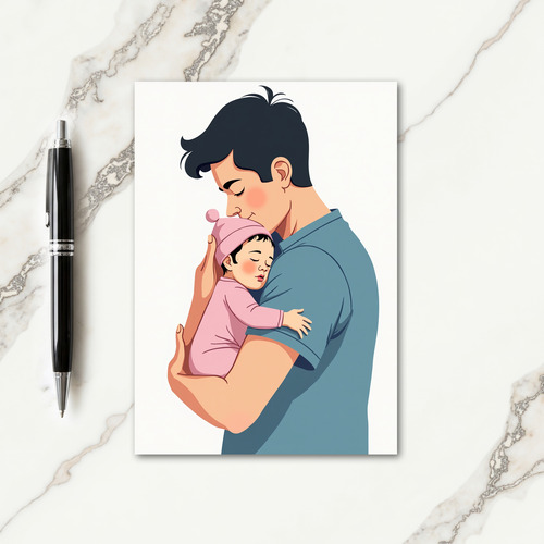 Sweetest Kiss Fathers Day Card