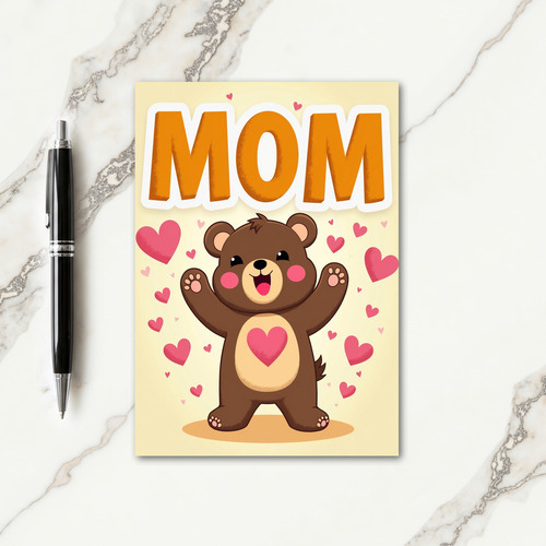 Sweetest Mom Ever Love Card
