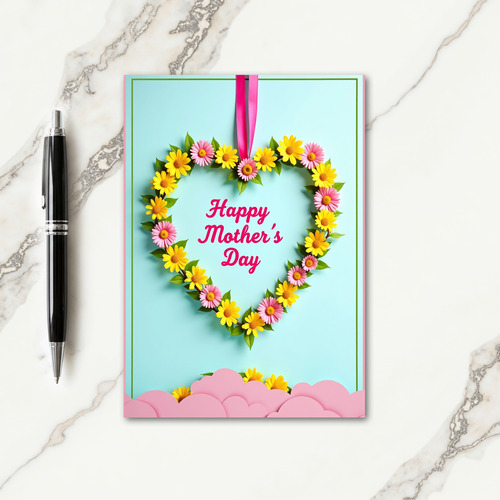 Sweetest Mom Floral Card