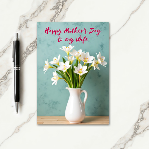 Sweetest Mom Flower Art Card