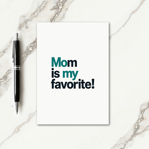 Sweetest Mom Graphic Card