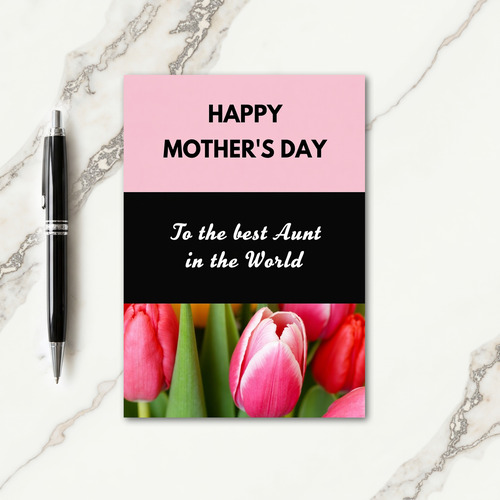 Sweetest Mom Vibrant Flower Card