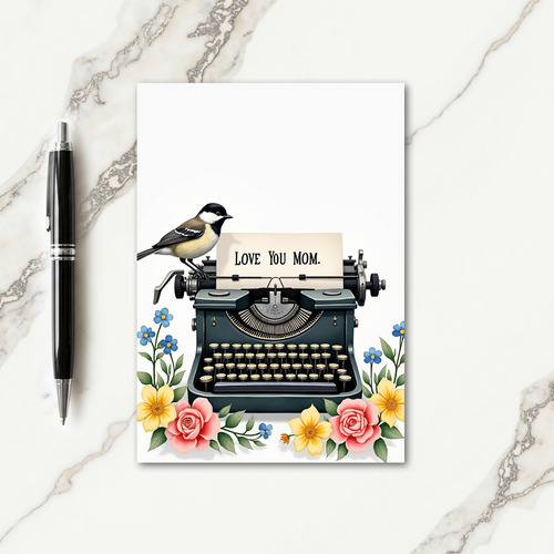 Sweetest Mom Vintage Card