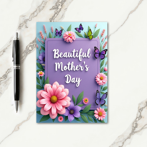 Sweetest Moms Day Card